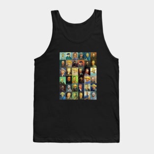 Vincent van Gogh Collage Tank Top